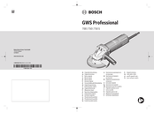 Bosch GWS Professional 750 S Manual Original