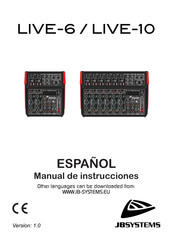 JBSYSTEMS B08404 Manual De Instrucciones