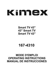 Kimex 167-4310 Manual De Instrucciones