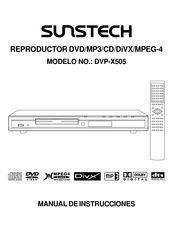 Sunstech DVP-X505 Manual De Instrucciones