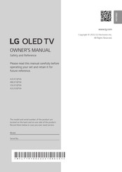 LG 42LX1QPSA Manual Del Propietário