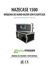 FACTOR FOGGER HAZECASE 1500 Manual De Usuario