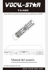 Vocal-Star VS-800 Manual Del Usuario