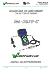 ANAB Vibrator MA-2070-C Manual De Instrucciones