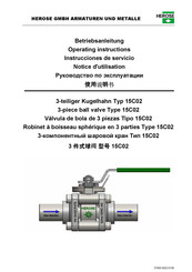HEROSE 15C02 Instrucciones De Servicio