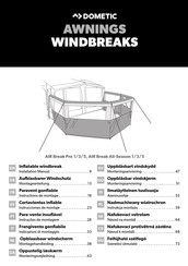 Dometic WINDBREAKS Instrucciones De Montaje