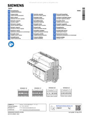 Siemens SIRIUS 3RA68 Serie Instructivo