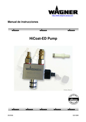 WAGNER HiCoat-ED Pump-P Manual De Instrucciones