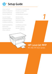 HP LaserJet MFP M139e Serie Guía De Configuración