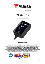 gs yuasa YCX 1.5 Guia Del Usuario