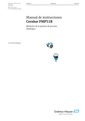 Endress+Hauser Cerabar PMP51B Manual De Instrucciones