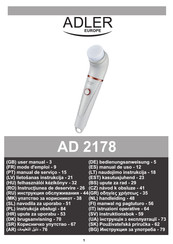 Adler europe AD 2178 Manual De Uso