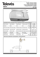 Televes 5505 Manual De Instrucciones