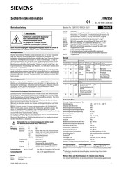 Siemens 3TK2853 Instrucciones