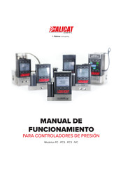 Halma ALICAT SCIENTIFIC PC-1PSIG Manual De Funcionamiento