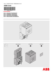 ABB E-kit Instrucciones De Instalación