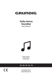 Grundig GSB 950 Manual Del Usuario