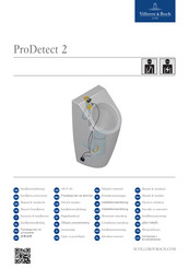 Villeroy & Boch ProDetect 2 Manual De Instalación