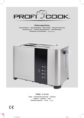 Profi Cook PC-TA 1250 Manual De Instrucciones