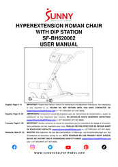 Sunny Health & Fitness SF-BH620062 Manual Del Usuario