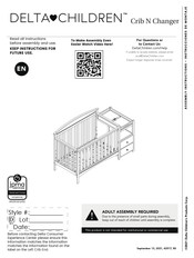 Delta Children Crib N Changer Instrucciones De Montaje