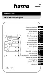 Hama 00223541 Instrucciones De Uso