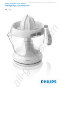 Philips HR2792/35 Manual De Instrucciones