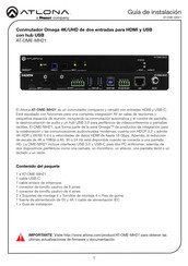 Panduit Atlona AT-OME-MH21 Guia De Instalacion