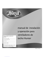 Hunter 28872 Manual De Instalación Y Operación