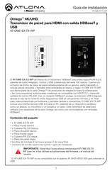 Panduit Atlona Omega AT-OME-EX-TX-WP Guia De Instalacion