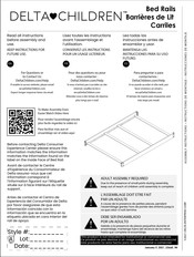 Delta Children 0050 Manual De Instrucciones