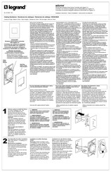 Legrand adorne WZ3ACB40 Instrucciones De Instalación