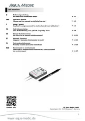 Aqua Medic mV monitor Manual De Instrucciones