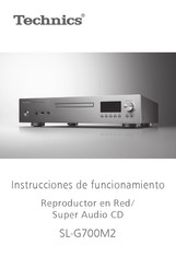 Technics SL-G700M2 Instrucciones De Funcionamiento