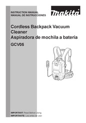 Makita GCV05 Manual De Instrucciones