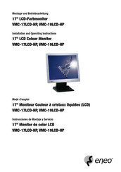 Eneo VMC-17LCD-HP Instrucciones De Montaje Y Servicio