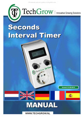 TechGrow SecTimer Manual