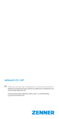 Zenner zelsius C5 - IUF Instrucciones De Instalación Y Funcionamiento