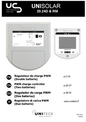 Uniteck UNISOLAR 20.24D Manual De Instrucciones