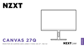 NZXT CANVAS 27Q Manual De Instrucciones