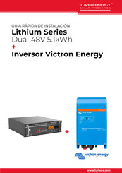 Turbo Energy Lithium Serie Guía Rápida De Instalación