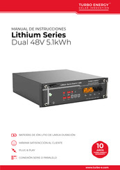 Turbo Energy Lithium Serie Manual De Instrucciones