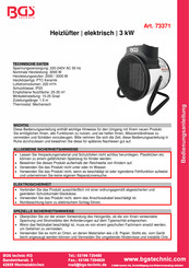 BGS technic 73371 Instrucciones De Uso