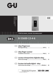 BKS G-U B-55600-13-4-6 Instrucciones De Montaje