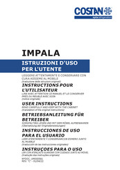 Costan IMPALA Instrucciones De Uso Para El Usuario