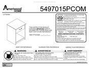 Ameriwood Home 5497015PCOM Instrucciones De Montaje