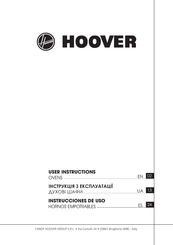 Hoover H-OVEN 300 HOC3H3158IN Instrucciones De Uso