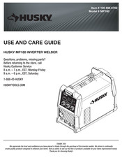 Husky 100 695 8752 Guía De Uso Y Cuidado