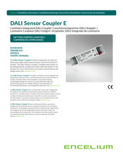 Encelium DALI Sensor Coupler E Instrucciones De Instalación