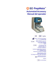 BD PrepMate Manual Del Operador